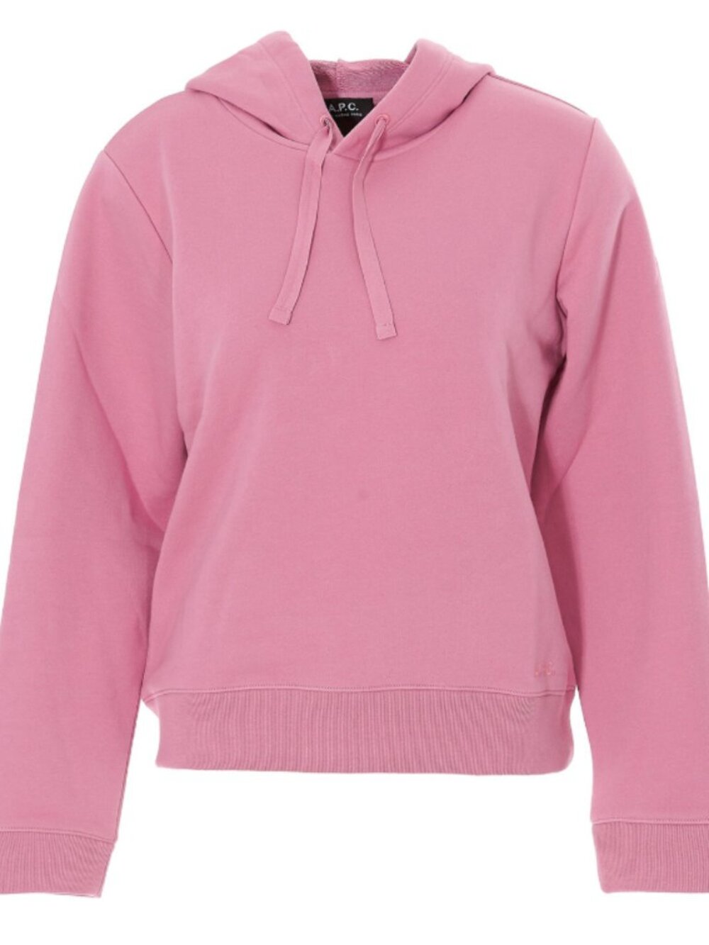 A.P.C. Cotton hooded sweatshirt - Pink -